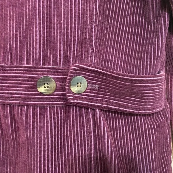 L.L.Bean‎ women’s vintage corduroy purple jacket size Medium P - Picture 11 of 11